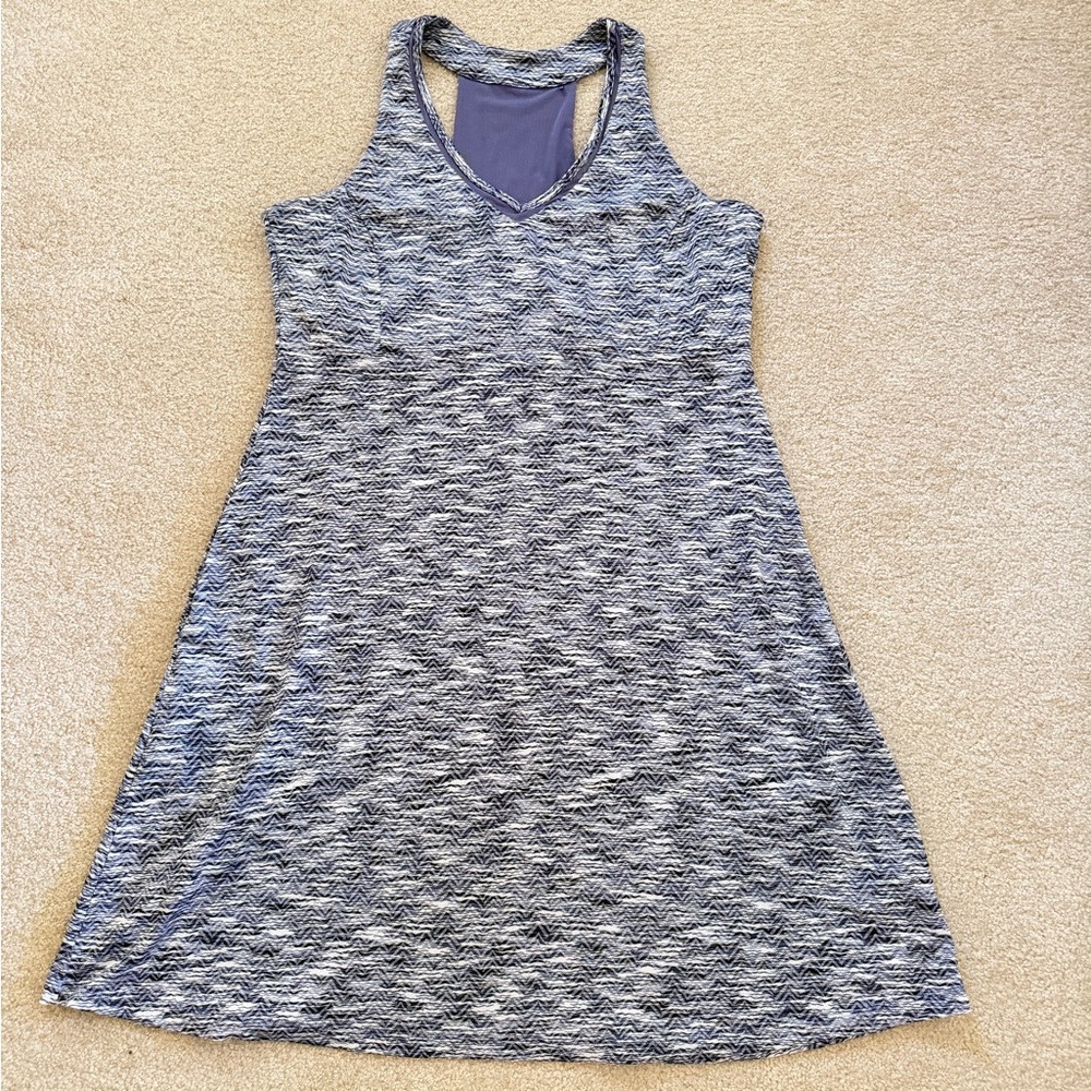 MPG Gray and Purple Backless Dress XL - Picture 2 of 4